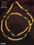 23.5 kt gold plated Guaranteed beads chain 30 INCHES 8362N-Beads Chains-Griiham-Griiham