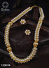 23.5 kt gold plated beads chain 30 INCHES 12360N - Griiham