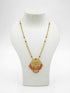 23.5ct Micro Gold Plated Pendant with Chain 9365N - Griiham