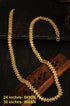 23.5k Guaranteed Micro Gold Plated Plain Chains 8666N-Chains/Mangalsutra-Griiham-24 inches-Griiham