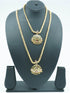 23.5kt Exclusive Premium Gold finish Gatti necklace Combo se - Griiham