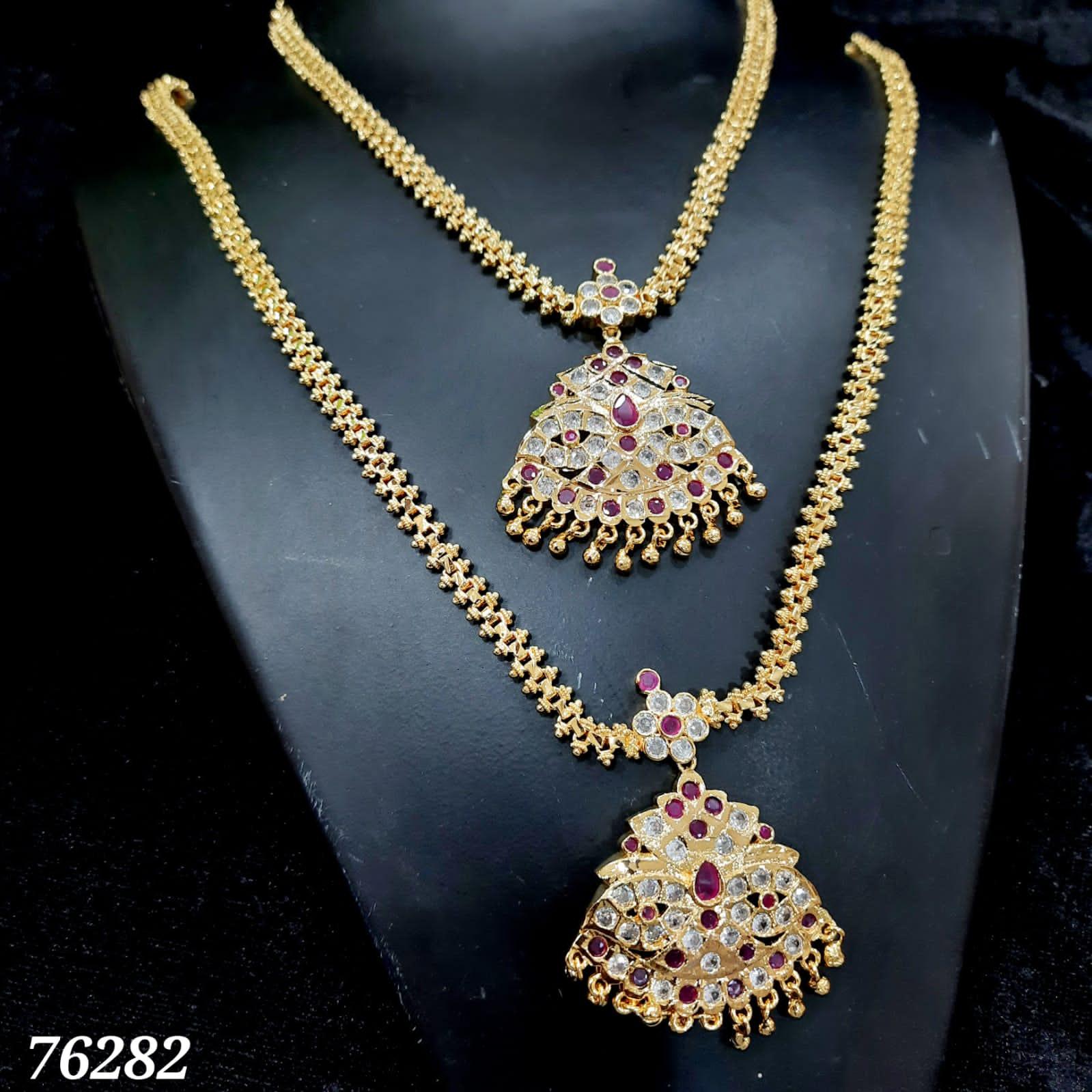 23.5kt Exclusive Premium Gold finish Gatti necklace Combo se