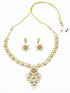 23.5kt Guaranteed Gold plated Trending designs Short AD necklace set 12783N - Griiham