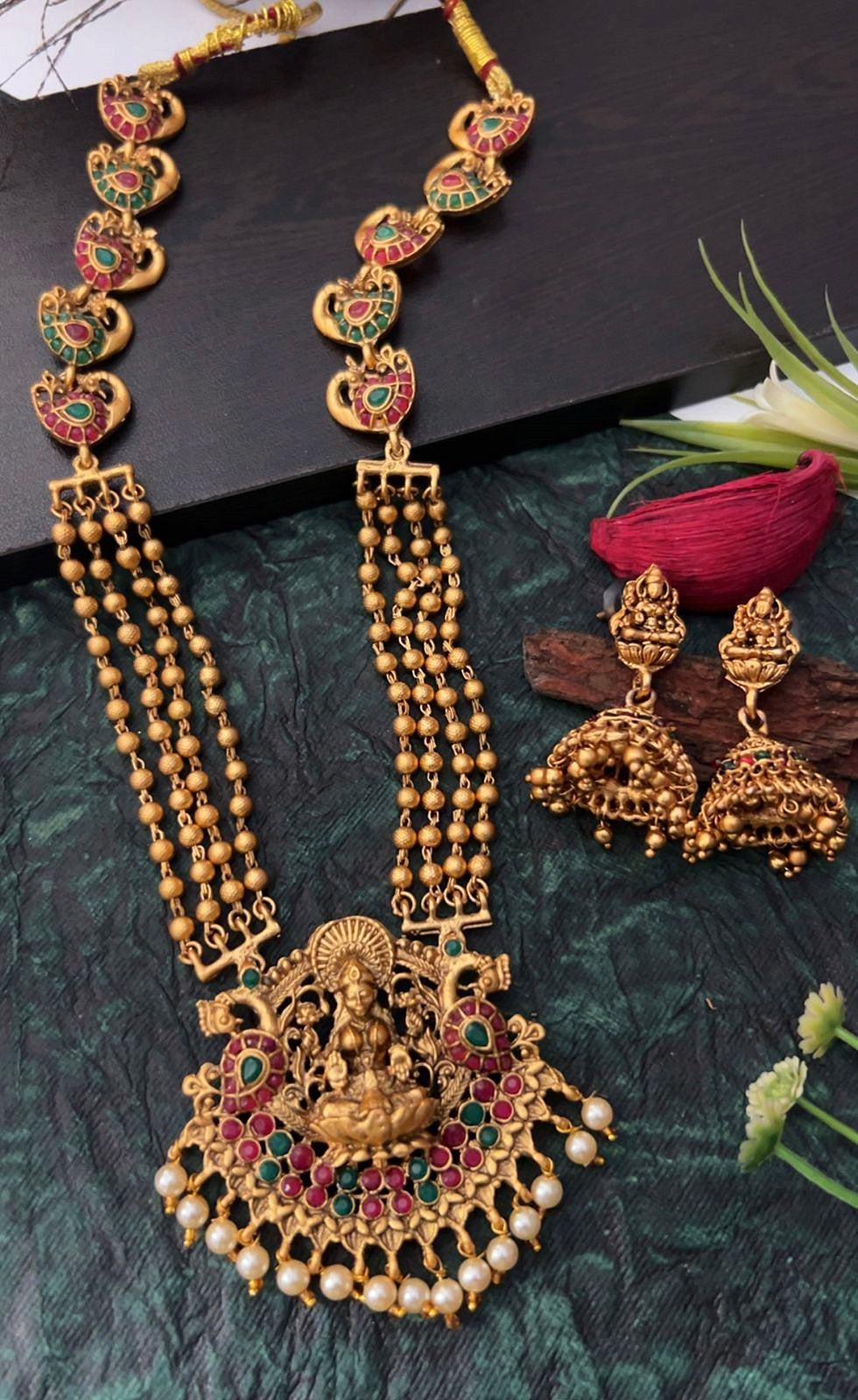 Gold Plated Necklace Set