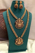 Antique Premium Gold finish Laxmi necklace Combo set