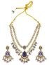 Gold Plated Premium Layered Bridal CZ Necklace Set