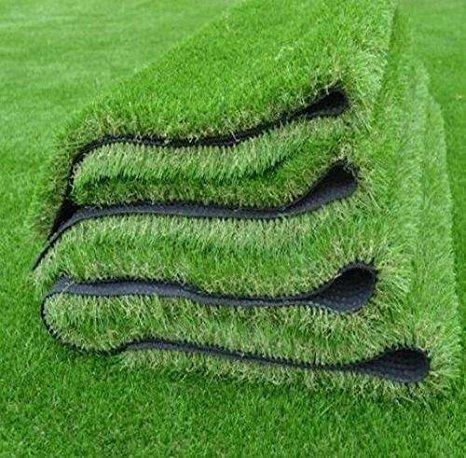 35mm High Density High Detex Ultra Soft and Lushy Premium Artificial Turf Mat / Grass Carpet Mat - (4ft x 13ft)