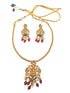 Premium Gold plated Trending Laxmi Designs Short necklace set