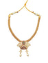 Premium Gold Finish Gatti Necklace Set