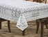 4 Seater Off White Cream Designer Table Cover