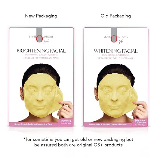 O3+ Brightening Facial Kit with Peel Off Power Mask (45gm)