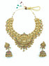 Antique Finish Best seller multicolor Short Necklace Set 12054N - Griiham