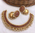 Antique Finish superhit design pearl short necklace