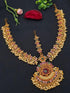 Antique Gold Finish Hair Accessory Damini/Tikka Bridal Wear TSN04-758-7335N