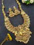 Antique Gold Plated Long Necklace Set 15918N - Griiham