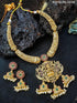 Antique Gold Plated Necklace Set