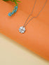 Avi Collection Fashion wear 2 in 1 Heart and Flower design Chain / Necklac