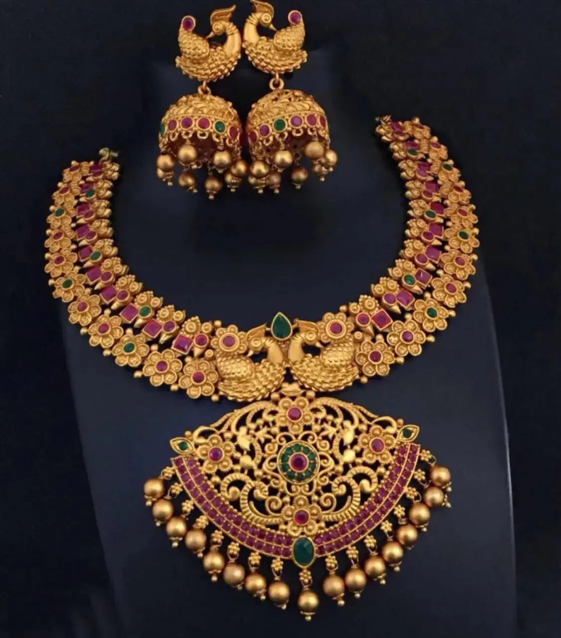 BEST SELLER NECKLACE SET BAHUBALI PATTERN NSN06-1035-1050N