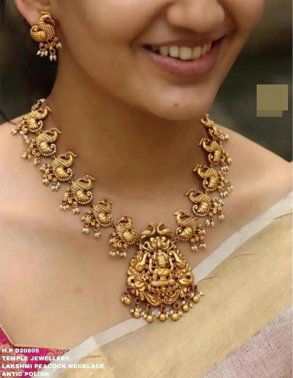 Bahubali Lakshmi Medum Necklace NSN06-993-1059N