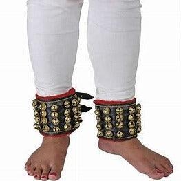 Bharatnatyam Leather anklet payal 22278N - Griiham