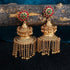 Classic Temple Jhumki Earrings 16861N - Griiham