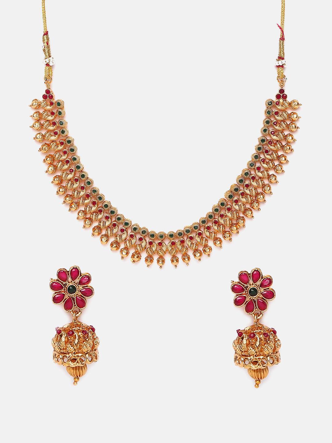 Classic collection Koorgi design Necklace Set NNJ12-19 - Griiham