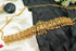 Designer Antique Gold finish Free Size Vodiannam/Waist belt/Kamar bandh 10764N - Griiham