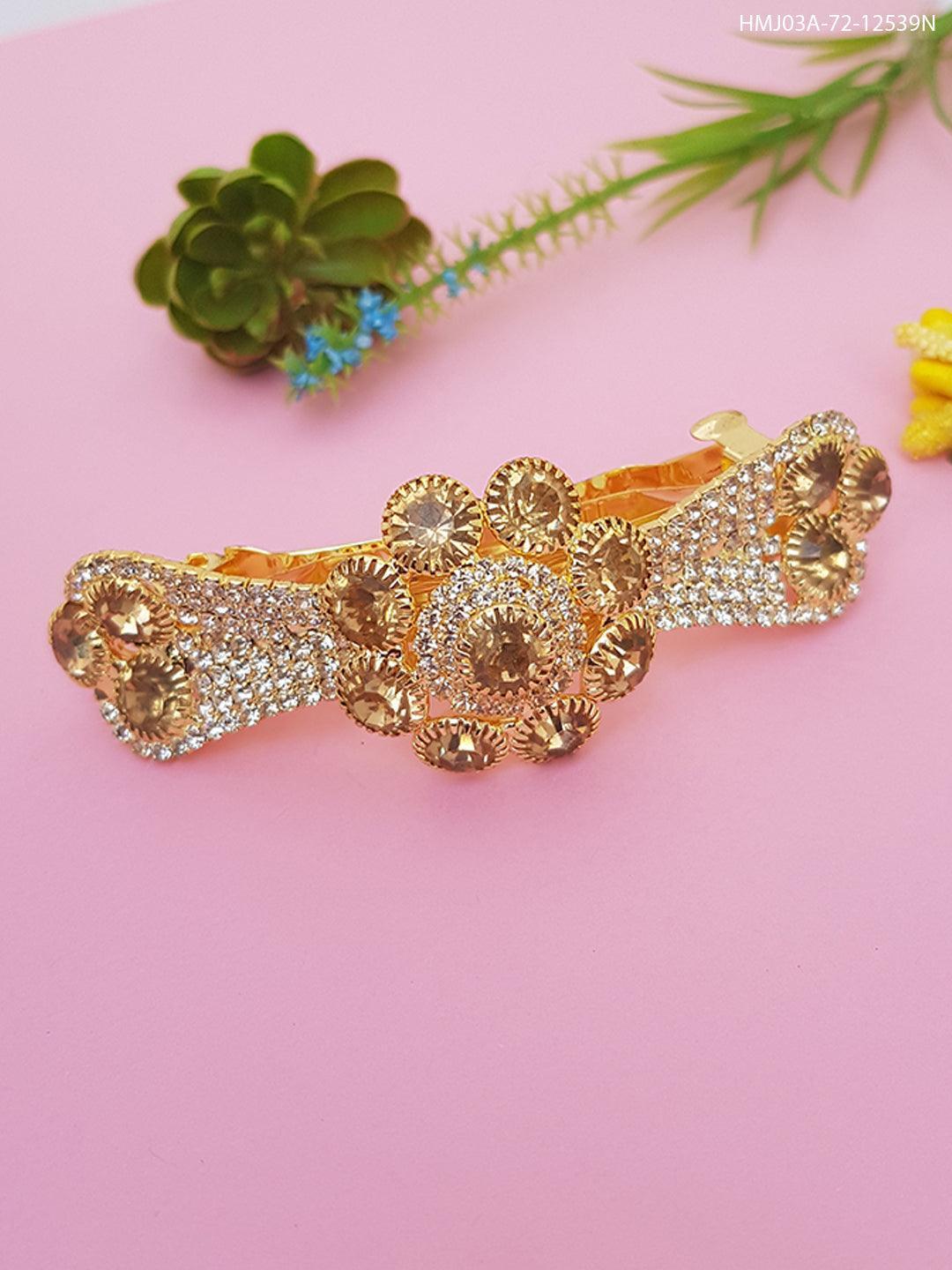 Designer CZ Hair Clips