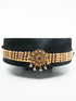 Designer adjustable belt Waistbelt / Vadiyannam with fancy stone 9280N - Griiham