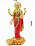 Dhanwantari Laxmi Gold Platedstanding Marble idol 24cm Height 10188N - Griiham