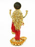 Dhanwantari Laxmi Gold Platedstanding Marble idol 24cm Height 10188N - Griiham