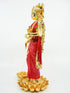 Dhanwantari Laxmi Gold Platedstanding Marble idol 24cm Height 10188N - Griiham