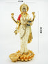 Dhanwantari Laxmi Gold Platedstanding Marble idol 24cm Height - Griiham