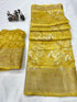 Dola Semi-silk soft Saree smooth With running blouse 15539N -1 - Griiham