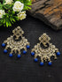 Faint Gold finish Earring Dangler with Maang Tikka