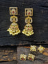 Gold plated Premium Interchangeable Zercon Jhumka Earrings