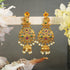 Exclusive Kemp studded Gold Plated Jhumki / Earrings 9568N - Griiham