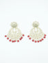 Faint Gold finish Earring Dangler with Maang Tikka - Griiham