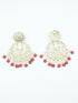 Faint Gold finish Earring Dangler with Maang Tikka - Griiham