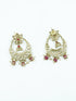 Faint Gold finish Earring Dangler with Maang Tikka - Griiham