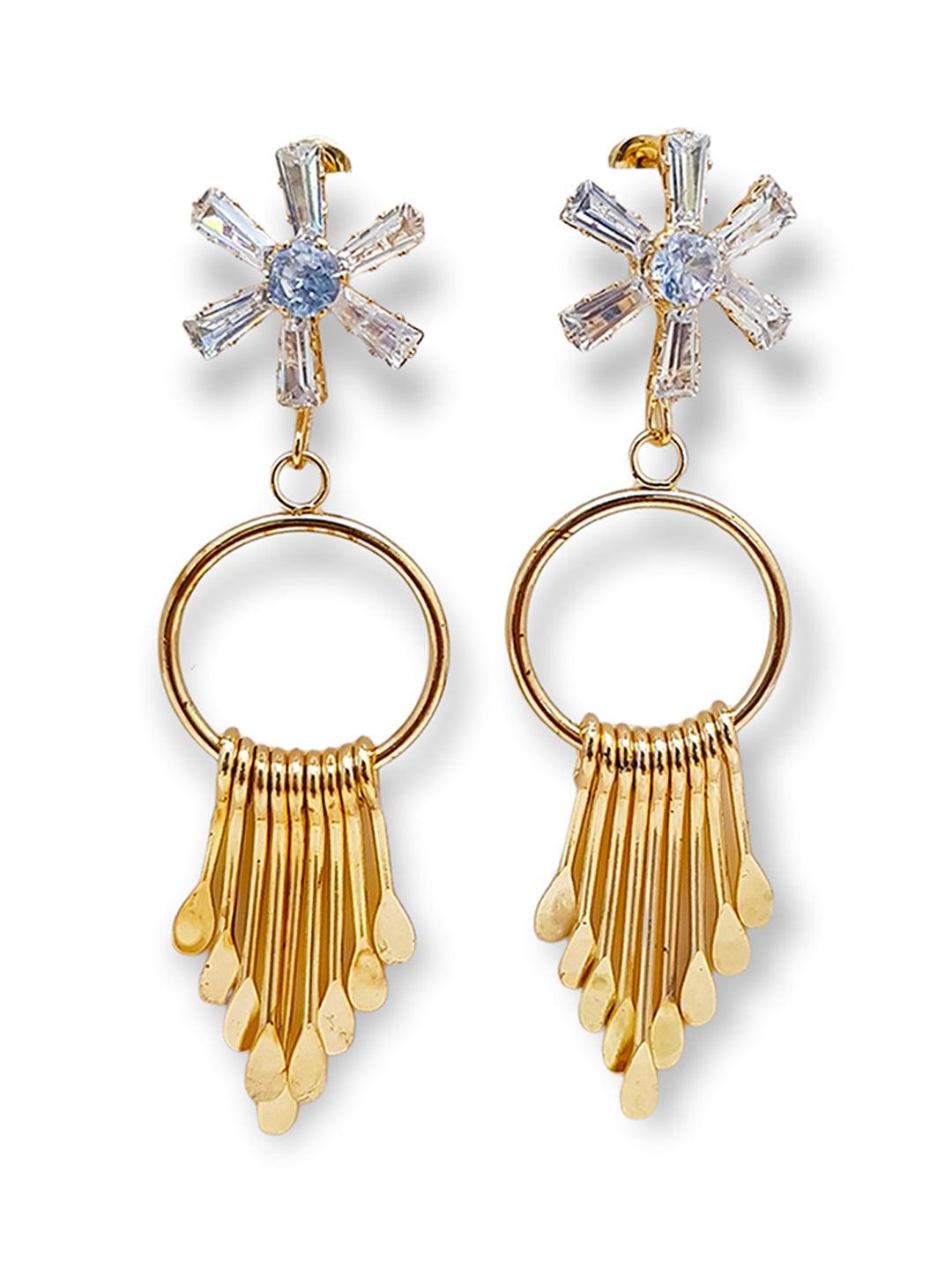 Fancy Avi Collection Designer Hangings Earrings - Griiham