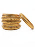 Fancy Mehendi Gold Plated Set of 12 Bangles - Griiham