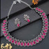 German silver Oxidised Necklace Set 12397N - Griiham