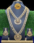 Gold Finish Laxmi Combo Set superhit design 7620N