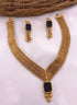 Gold Finish Multicolor simple Necklace set 9710N - Griiham