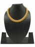 Gold Finish Short necklace Maharastra Thusi 11011N - Griiham