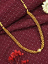 Gold Finish Short necklace Maharastra Thusi 11020N - Griiham