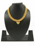 Gold Finish Short necklace Maharastra Thusi - Griiham