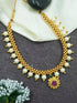 Gold Finish Short necklace Maharastra Thusi