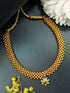 Gold Finish Short necklace Maharastra Thusi